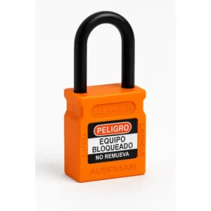 Candados De Bloqueo Anaranjado Candado de seguridad para usos electrico y dielectrio Lock Out Tag Out LOTO