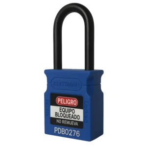 Candados De Bloqueo Azul Candado de seguridad para usos electrico y dielectrio Lock Out Tag Out LOTO