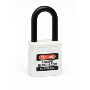 Candados De Bloqueo Blanco Candado de seguridad para usos electrico y dielectrio Lock Out Tag Out LOTO