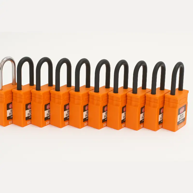 Candados De Bloqueo Candado de seguridad Naranja para usos electrico y dielectrio Lock Out Tag Out LOTO