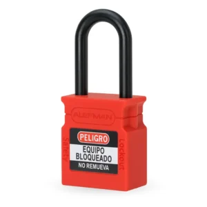 Candados De Bloqueo Rojo Candado de seguridad para usos electrico y dielectrio Lock Out Tag Out LOTO